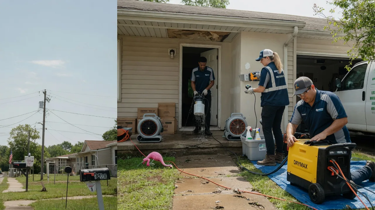 Storm Damage Water Removal in Rio Vista, TX near me